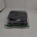 Kuject X-Large Shoe Storage Boxes Organizers Clear Plastic Stackable 12 Pack, Shoe Rack & Holder Substitute, Sneaker Containers, Toy Storage Organizer Bins for Entryway, Closet, Under Bed, Black