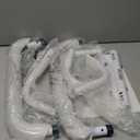 PELEGON Toilet Safety Rails (250lb) - Adjustable Toilet Safety Rails, Toilet Bar for Elderly Adults, Toilets Rails for Seniors, Toilet Seat with Handles for Elderly & Disabled Toilet Grab Bar - 1 Pack