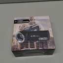 Video Camera Camcorder HD 2.7K 36MP Kids Camcorder Vlogging Camera for YouTube TikTok Digital Video Camera Recorder,Christmas Stickers,8X Digital Zoom Camera for Kids (Black)