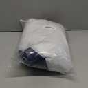 JRED Bunting American Flags 5x10 FT, USA Pleated Fan Flags, Embroidered Patriotic Red White and Blue Banner, for 4th of July Memorial Day Indoor Outdoor Decoration