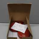 Glass Hummingbird feeders for Outdoors 2pack-14Ounces5 Feeding Ports Hummingbird Feeder,Wide Mouth for Easy Filling/CleaningHanging for Garden Backyard Decor, Includes Ant Moat (Red2Pack)