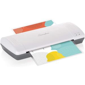 Swingline GBC Thermal Laminator Machine, Inspire, 9 Inch, Quick Warm-Up, 3 or 5 Mil, with 5 Standard Laminating Pouches for Home, Office and Classroom, Black (1701857)