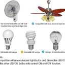 HD5 Ceiling Fan Remote Control Replacement for Hampton Bay Fan-HD UC7078T CHQ7078T Fan-HD5 Standard-RR7079T