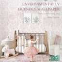 Dimoon Pink Peel and Stick Wallpaper Boho Pink White Contact Paper 17.3" X 394" Floral Leaf Textured Wallpaper Renter Friendly Removable Self Adhesive Wall Paper for Bathroom Bedroom Cabinets Vinyl