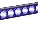 MFL. DJ Light Bar, 9-LED Stage Light Bar Cob Led RGBW Quad Colors DMX Pixel Control Metal Body for DJ Stage Lighting Club Party