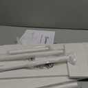 JayRex Bathroom Organizer Countertop Corner Shelf, 3 Tier Moveable Organizer for Make Up, Dresser Table, Desktop (White)