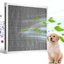 VEVOR Electrostatic Air Filter, 16x20x1 inch Washable & Reusable Aluminum AC/HVAC Furnace Filter, MERV 8 Long Lifetime, Healthier Home or Office (Actual Size: 15.5 x 19.75 x 0.82 in)