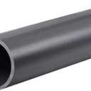 MECCANIXITY PVC Rigid Tube Round Pipe Hardware Tubing 28mm ID 32mm OD 350mm Light Grey High Impact for Water Pipe,Crafts,Cable Sleeve