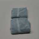 Chakir Turkish Linens, 100% Cotton Premium Quality Turkish Bath Sheets (35''x70'' Large Bath Sheet Towels - Aqua) 2 Pack
