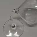  Glasses Set of 6,Lead-Free Premium Crystal Clear Glass,Hand Blown Italian Style Burgundy Long Stem Glasses,Great Gift Packaging(16oz,6pack)