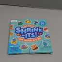 Ooly 28 PC DIY Shrinking Art Kit for Kids, 20 Plastic Pre Cut Charms and More, No Mess Creative Activity Jewelry Making Kit - Fun Friends