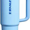 STANLEY Quencher ProTour Flip Straw Tumbler with Leakproof Lid | Built-In Straw & Handle | Cupholder Compatible for Travel | Insulated Stainless Steel Cup | BPA-Free (30 Ounces, Oasis Cornflower Gloss)