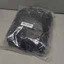 Dioxide High Stretch Chair Covers for Dining Chairs, Washable Dining Chair Covers Set of 6, Soft Dining Chairs Seat Covers, Parsons Chair Slipcover Protectors for Home Hotel Restaurant Banquet (Black)