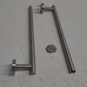 USHOWER Brushed Nickel Bath Towel Bar, 30-Inch Towel Rack for Bathroom Wall Mounted, Thicken SUS304 Stainless Steel Towel Rod (Total Length 32-Inch)