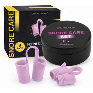 Nasal Dilators - Comfortable Silicone Nose Clips to Reduce Snoring  Snore Stopper for Better Sleep  Less Snoring Nose Vents - Nasal Dilators for Sleeping and Breathing