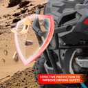 Rear Desert Bumper for RZR XP/XP4 1000 19-23, Heavy Duty Steel Tail End Bumper Guard for Polaris RZR Trail 2021-2024 Accessories, Replace #2884020