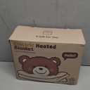 Heated Throw Blanket 50"X60"- Soft Double Sided Sherpa Electric Throw Blanket with 5 Heatings Levels & 4 hrs Auto Shut Off, Overheat Protection & ETL Certified for Women(Beige)