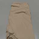 FULLSOFT High Waisted Biker Shorts for Women-5" Tummy Control Fitness Athletic Workout Running Yoga Gym Shorts (Large-X-Large, Light Khaki)