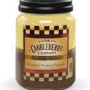 Candleberry Candles | Strong Fragrances for Home | Hand Poured in The USA | Highly Scented | 135 Hour Burn Time | Large Jar (Bourbon Roasted Pecans)