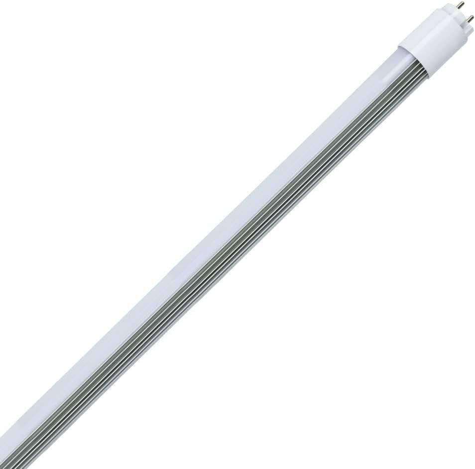 2FT T8 T10 T12 LED Tube Lights 12W 5000K, 24 Inch 1680Lm Light Bulbs, F17T8/F24T8 Fluorescent Light Bulbs Replacement, Ballast Compatible Dual-Ended Frosted Lens, UL Listed, 1 Pack
