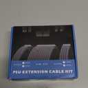 LTC PCE43 PSU Cable Extension Power Cords, Orange 1*24P ATX/2*4+4P CPU