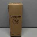 Lesure Cute Cat Beds for Indoor Cats - 2 in 1 Cat Cave Bed for Kittens and Small Pets with Removable Washable Cushioned Pillow, Cozy Ktten Tent with Non-Slip Bottom, Green, 16 inches (Flower Garden Green)