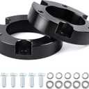 AUTOPTIM 2 Inch Front Leveling Lift Kit - Replacement for 2005-2023 Tacoma, 2003-2024 4Runner, 2007-2015 FJ Cruiser 2WD 4WD, Aluminum Leveling Kit CNC Strut Spacers For Pick Up