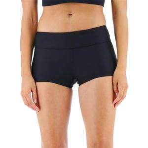 TYR Women's Standard Durafast Elite Casey Swim Boyshort (12, Black)