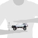 NewRay 1:32 Xtreme Off-Road - Chevrolet Silverado 2500HD (White) with Yamaha YZ 125