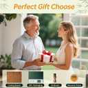 THETCHRY Carbonized Bamboo Cutting Boards for Kitchen, 1"Thickened Cutting Board with Juice Groove, Large Butcher Block with Handle, Wood Charcuterie Chopping Board for Prep & Serving Tray, 17" x 13"