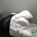 Cloud-Like King Mattress Topper - 100% Cotton Top Mattress Pad for Back Pain Relief - Breathable & Naturally Cooling for Hot Sleepers, White