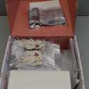 By Madee HEAVYWEIGHT 175 Pc White and Silver Disposable Plates and Utensils Set with Glam Napkins  Fancy Plastic Dinnerware Sets for Weddings, Bridal Showers Any, Special Occasions (25 Guests)