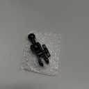 Aluminum 17mm/0.67" Ball Mount Extension Adapter, 360 Rotation Extension Rod for Car Phone Holder, Compatible with GPS Mount, 2.12 Inch Double Socket Arm with 1.69 Inch Ball Adapter, Black