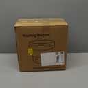 Portable Washing Machine - 16L Mini Foldable Washer with Spin Basket, 3 Cleaning Modes & Deep Cleaning for Small Clothes, Collapsible Laundry for Apartment, Home, Hotel and Travel (Green)