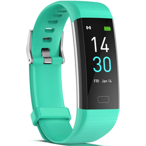 ENGERWALL Fitness Tracker with Step Counter/Calories/Stopwatch, Activity Tracker with Heart Rate Monitor, IP68, Health Tracker with Sleep Tracker, Smartwatch, Pedometer Watch for Women Men Kids