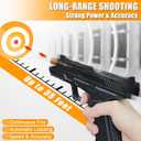 Automatic Shell Ejecting Toy Gun Pistol, Soft Bullet Toy Gun for Boys, Education Model Realistic Toy Pistol Shooting Game Toys Gifts Christmas Birthday for Kids 8+