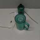 ONEDONE Watering Can Indoor Plants - Plant Watering Can 34 OZ, Long Spout Small Watering Can for House Plants Garden Potted Flowers with Spray Bottle, Squeeze Bottle Green