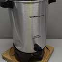 Hamilton Beach 45 Cup Coffee Urn and Hot Beverage Dispenser, Silver