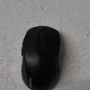 TECKNET Bluetooth Mouse, 2-in-1(BT 5.0/3.0+2.4Ghz) 4000DPI Wireless Mice with USB Connect (USB-A+BT Wireless Connect, Black)