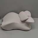 StarAneer Reading Pillow for Sitting in Bed Adult,Back for Bed Sitting Up, Pillow,Backrest Back Support Chair Pillow, College Dorm Essentials for Girls and Boys, Velvet Beige L