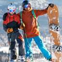 OXG Ski Snowboard Goggles for Men Women, UV Protection Ski Snow Goggles for Kids Youth Adult (3p Pink+white+black)