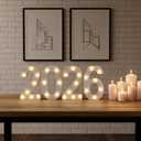 2026 LED Marquee Numbers, LED Marquee Letter Lights New Year Decor, Grad 2026 Sign Light up Letters for Graduation Decorations, Class of 2026 Light Up Numbers for High School College Graduation Party