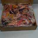 DN DECONATION 24 Inch Fall Wreaths for Front Door, Autumn Farmhouse Wreaths with Orange Pumpkins, Leaves, Pinecones & Berries for Indoor Outdoor Porch Home Wall Thanksgiving Harvest Festival Decor (Red & Brown)