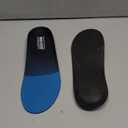 Plantar Fasciitis Insoles for Men Women - Orthotics Inserts, Shoe Insoles Arch Support Flat Feet Inserts Work Boot Insoles for Standing All Day (Mens 9-9 1/2 | Womens 11-11 1/2) (Blue)