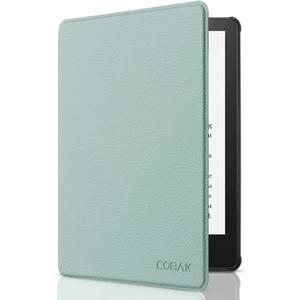 CoBak Case for 6.8" Kindle Paperwhite 11th Gen 2021- Smart Cover with Auto Sleep Wake Feature, Lightweight, Slim, PU Leather, Sage