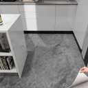 auxua Marble Pattern 24"x 24" Peel and Stick Floor Tiles (Large Format), Grey 12 Tiles/Pack - Covers 48 Sq Ft, Scratch-Resistant & Waterproof Floor Tiles Planks for Bathroom Kitchen