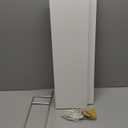 BAYKA Floating Shelves, 22.5" Wall Mounted Rustic Wood Shelves for Bathroom, Bedroom, Living Room, Kitchen, Office, Hanging Shelf for Books/Storage/Room Decor with 22lbs Capacity (White, Set of 2)