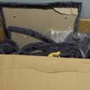 Meecal 85in Giant Cat Tree for Heavy Duty Big Cats, Large Cat Trees with Scratching Post, Cat Tree Tower with Cat Condos, Hammock & Plush Perch for Maine Coon, Smoky Gray