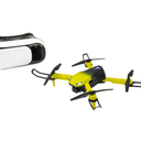 Sky Rider Goldfinch Quadcopter Drone with Wi-Fi Camera and VR Goggle Value Pack, DRW514VPY