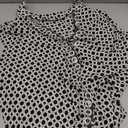 JTD Womens Sleeveless Button Down Shirts Casual Collared Tank Top V Neck Summer Blouses Work Office Chiffon Tops, XL